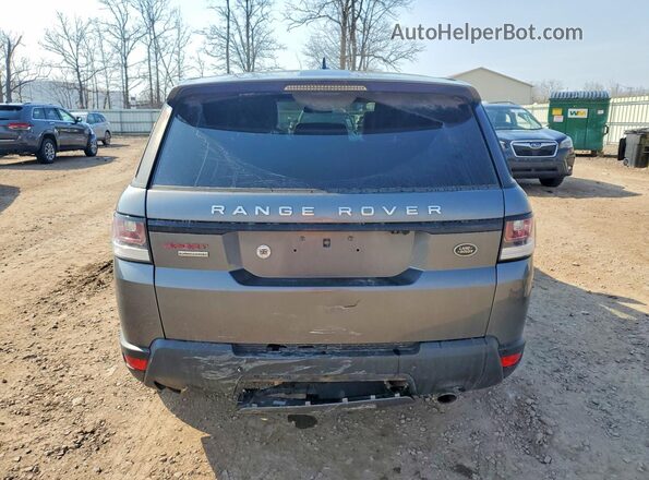 SALWR2EF1GA102705 2016 LAND ROVER RANGE Серый Вид сзади