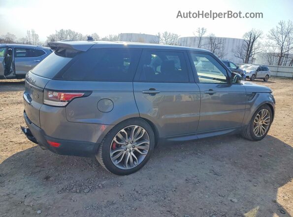 SALWR2EF1GA102705 2016 LAND ROVER RANGE Серый Задняя правая четверть