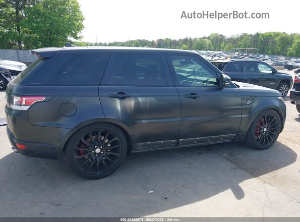 SALWR2EF1GA108620 2016 LAND ROVER RANGE ROVER SPORT Black Вид задньої частини салону