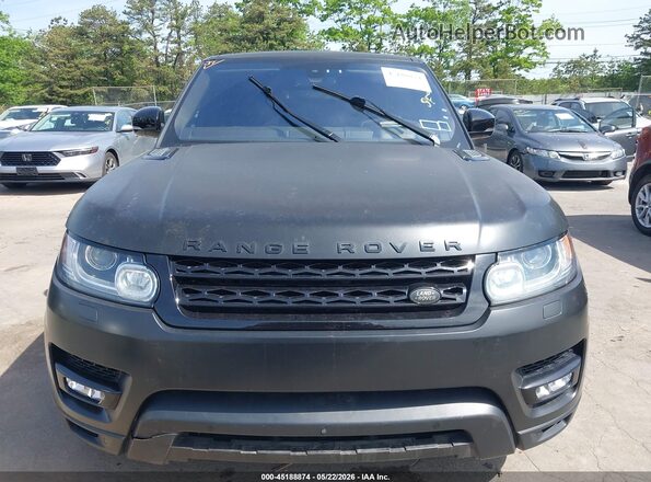 SALWR2EF1GA108620 2016 LAND ROVER RANGE ROVER SPORT Black Вид щитка приладів