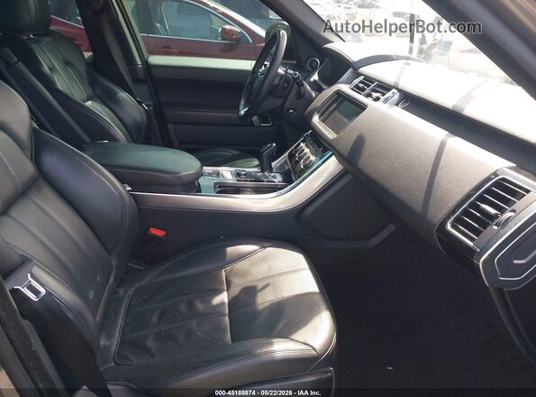 SALWR2EF1GA108620 2016 LAND ROVER RANGE ROVER SPORT Black Вид салону спереду