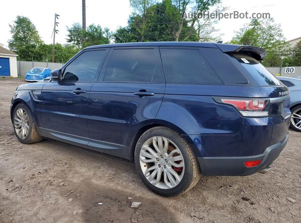 SALWR2EF4GA108594 2016 LAND ROVER RANGE Blue Задня ліва чверть