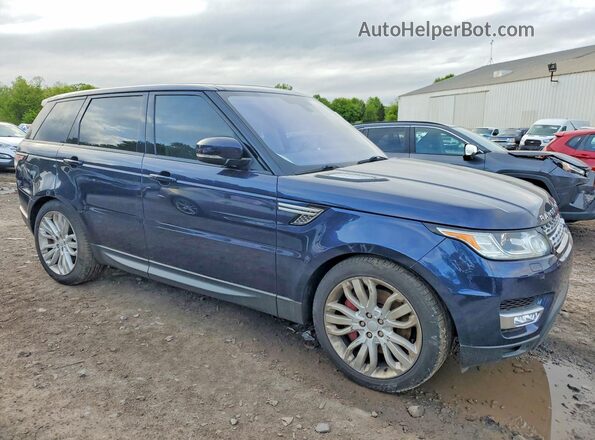 SALWR2EF4GA108594 2016 LAND ROVER RANGE Blue Передня права чверть