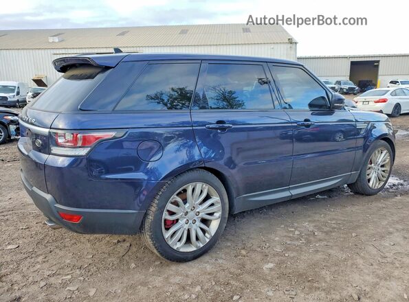 SALWR2EF4GA108594 2016 LAND ROVER RANGE Blue Задня права чверть