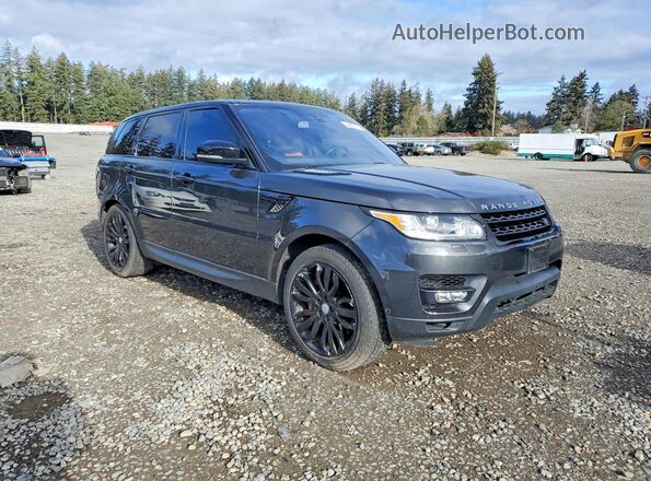 SALWR2EF9GA571945 2016 LAND ROVER RANGE Gray Przód prawy