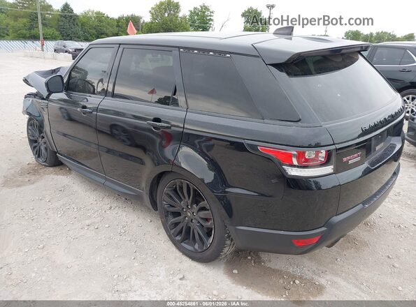 SALWR2FE1HA152558 2017 LAND ROVER RANGE ROVER SPORT Black Rear left