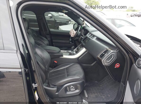 SALWR2FE1HA152558 2017 LAND ROVER RANGE ROVER SPORT Black Front interior view
