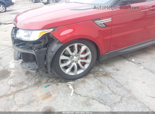 SALWR2FE3HA141867 2017 LAND ROVER RANGE ROVER SPORT Красный 