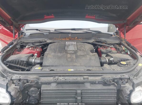 SALWR2FE3HA141867 2017 LAND ROVER RANGE ROVER SPORT Красный Вид сзади