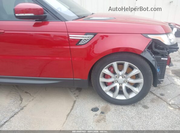 SALWR2FE3HA141867 2017 LAND ROVER RANGE ROVER SPORT Красный 