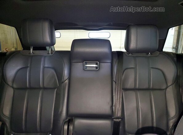 SALWR2FK6HA668856 2017 LAND ROVER RANGE Gray უკანა სავარძლების ხედი