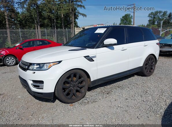 SALWR2FV3HA133249 2017 LAND ROVER RANGE ROVER SPORT White Vista tres cuartos delantera izquierda