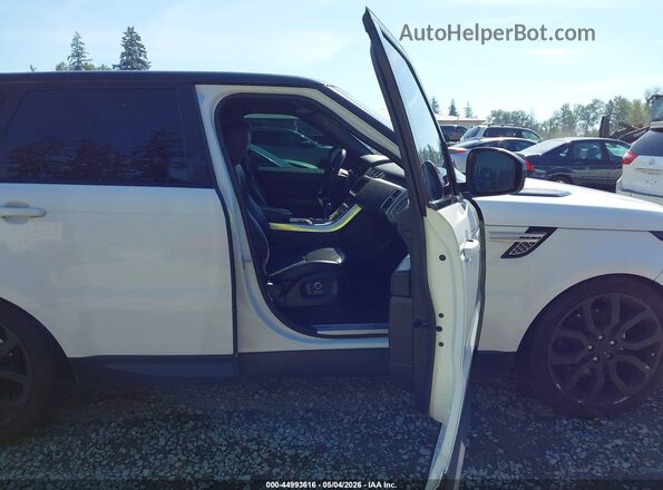SALWR2FV3HA133249 2017 LAND ROVER RANGE ROVER SPORT White Vista interior delantera