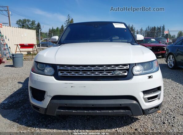 SALWR2FV3HA133249 2017 LAND ROVER RANGE ROVER SPORT White Vista del cuadro de instrumentos