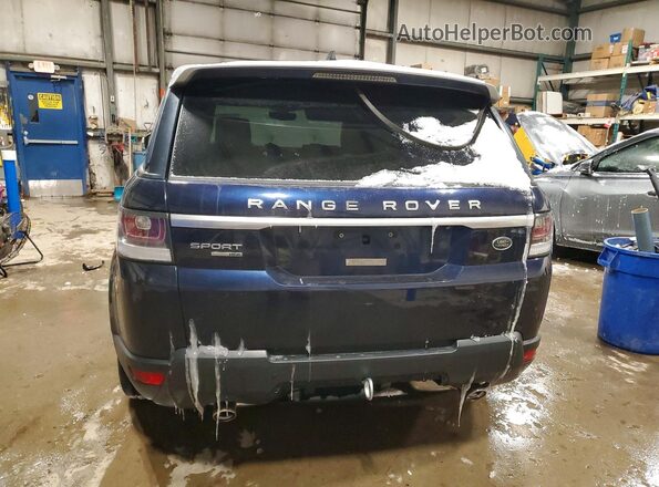 SALWR2FV3HA158815 2017 LAND ROVER RANGE Blue უკანა ხედი