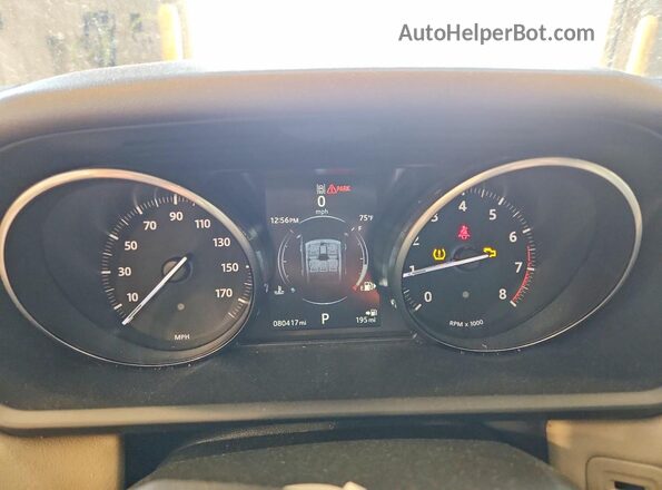 SALWR2FV7HA673011 2017 LAND ROVER RANGE Черный Вид щитка приборов