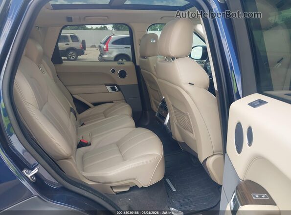 SALWR2FV9HA675861 2017 LAND ROVER RANGE ROVER SPORT Dark Blue VIN sticker view