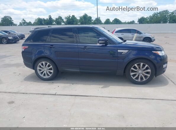 SALWR2FV9HA675861 2017 LAND ROVER RANGE ROVER SPORT Dark Blue Rear interior view