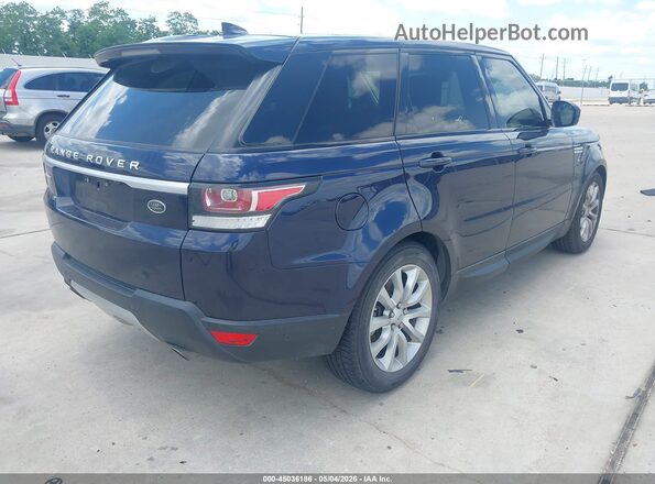 SALWR2FV9HA675861 2017 LAND ROVER RANGE ROVER SPORT Dark Blue Rear right