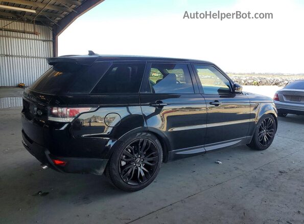 SALWR2KF3GA636471 2016 LAND ROVER RANGE Черный Задняя правая четверть