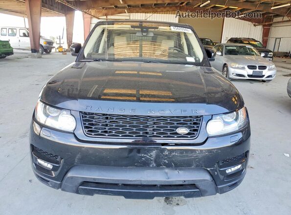 SALWR2KF3GA636471 2016 LAND ROVER RANGE Черный Вид спереди
