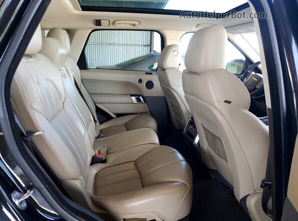 SALWR2KF3GA636471 2016 LAND ROVER RANGE Черный Вид задней части салона