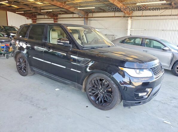 SALWR2KF3GA636471 2016 LAND ROVER RANGE Черный Передняя правая четверть