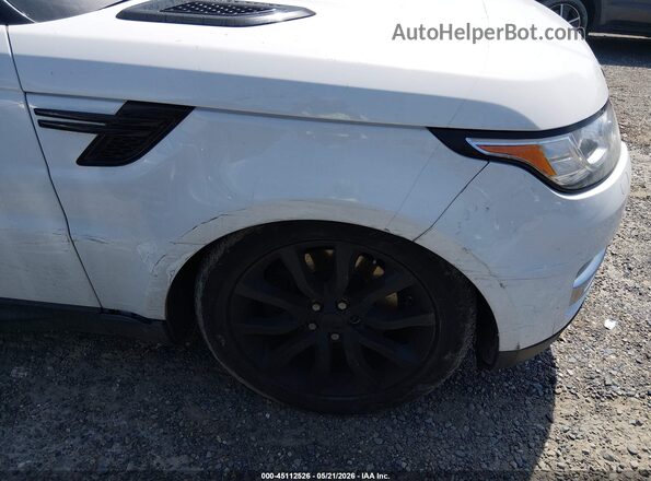 SALWR2KF8GA638216 2016 LAND ROVER RANGE ROVER SPORT White Vista frontal