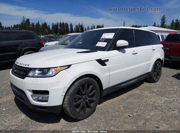 SALWR2KF8GA638216 2016 LAND ROVER RANGE ROVER SPORT White Vista tres cuartos delantera izquierda