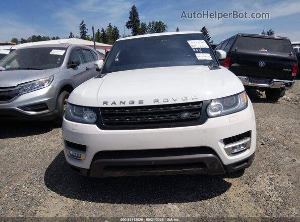 SALWR2KF8GA638216 2016 LAND ROVER RANGE ROVER SPORT White Vista del cuadro de instrumentos