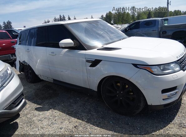 SALWR2KF8GA638216 2016 LAND ROVER RANGE ROVER SPORT White Vista interior trasera