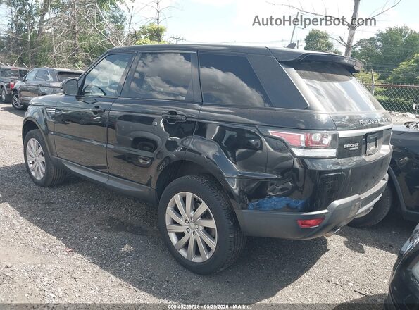 SALWR2PF5GA117835 2016 LAND ROVER RANGE ROVER SPORT Black Задня ліва чверть