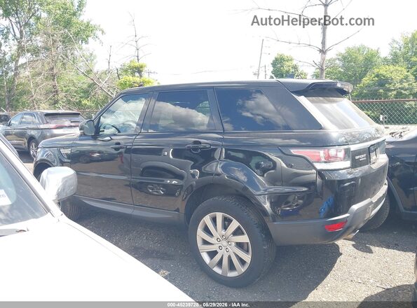 SALWR2PF5GA117835 2016 LAND ROVER RANGE ROVER SPORT Black Вид задньої частини салону