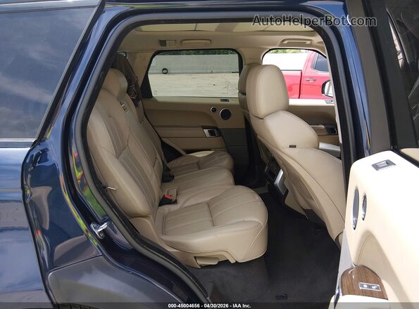 SALWR2PF5GA122131 2016 LAND ROVER RANGE ROVER SPORT Blue Widok naklejki z numerem VIN