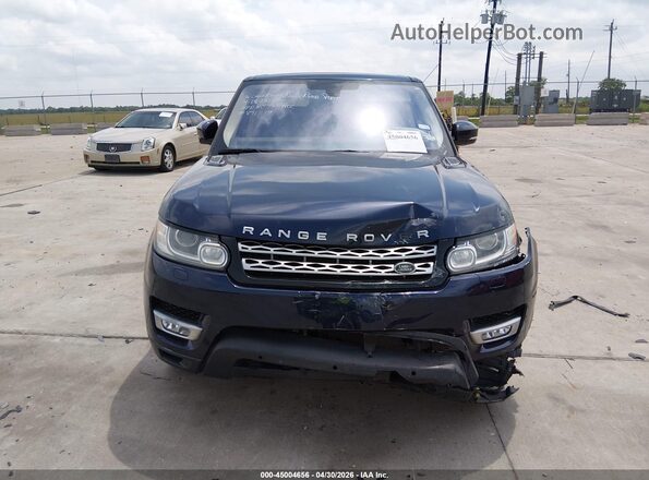 SALWR2PF5GA122131 2016 LAND ROVER RANGE ROVER SPORT Blue Widok deski rozdzielczej