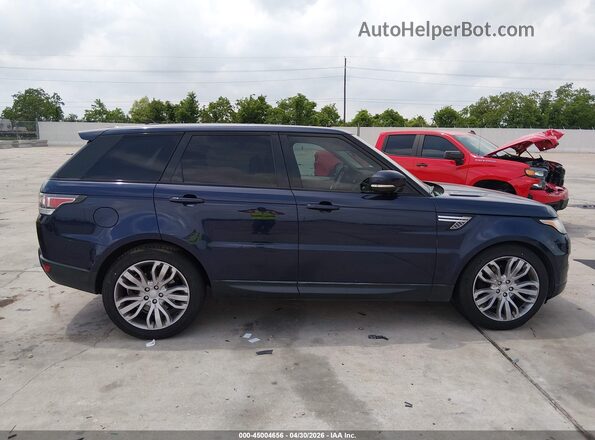 SALWR2PF5GA122131 2016 LAND ROVER RANGE ROVER SPORT Blue Widok zestawu wskaźników