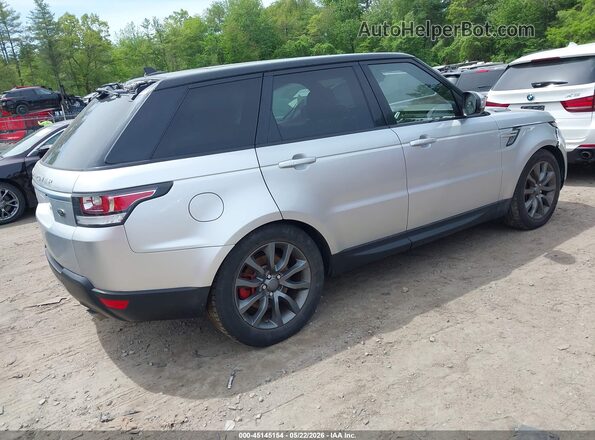 SALWR2PF9GA112427 2016 LAND ROVER RANGE ROVER SPORT Silver Rear right