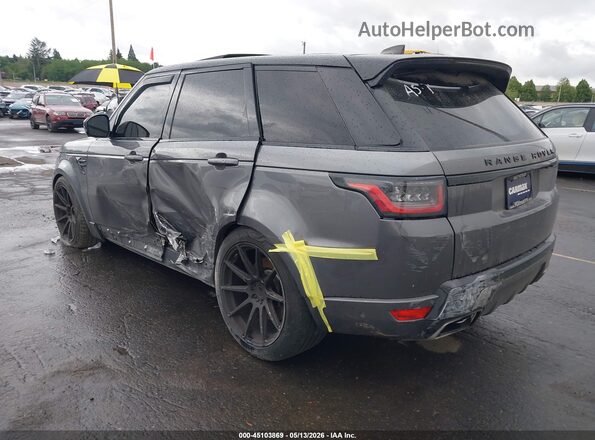 SALWR2RE4JA182932 2018 LAND ROVER RANGE ROVER SPORT Gray Trasero izquierdo