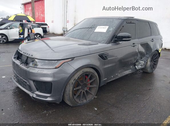 SALWR2RE4JA182932 2018 LAND ROVER RANGE ROVER SPORT Gray Vista tres cuartos delantera izquierda