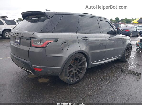 SALWR2RE4JA182932 2018 LAND ROVER RANGE ROVER SPORT Gray Trasero derecho