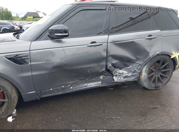 SALWR2RE4JA182932 2018 LAND ROVER RANGE ROVER SPORT Gray Vista frontal