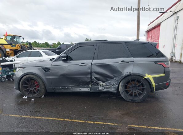 SALWR2RE4JA182932 2018 LAND ROVER RANGE ROVER SPORT Gray Vista interior trasera