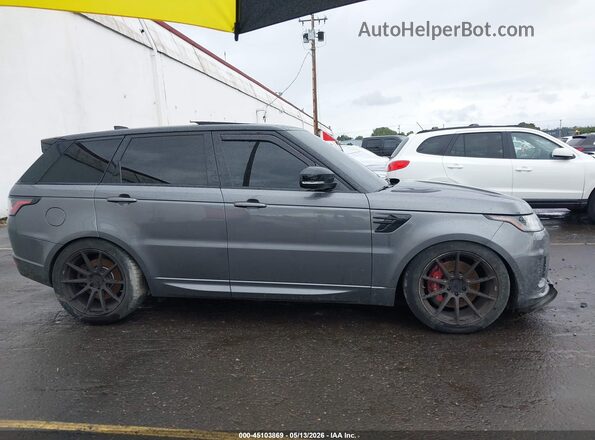 SALWR2RE4JA182932 2018 LAND ROVER RANGE ROVER SPORT Gray Vista del cuadro de instrumentos