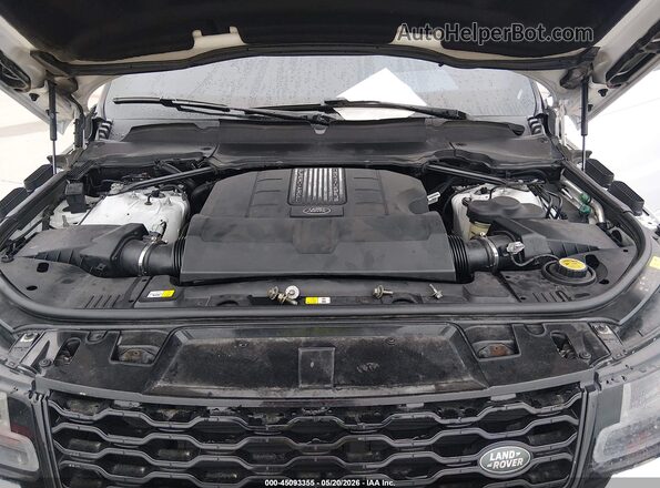 SALWR2RE6KA835357 2019 LAND ROVER RANGE ROVER SPORT White უკანა ხედი