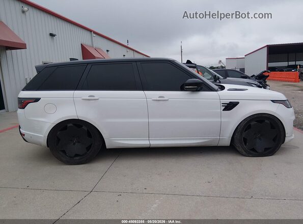 SALWR2RE6KA835357 2019 LAND ROVER RANGE ROVER SPORT White სალონის 360-გრადუსიანი ხედი
