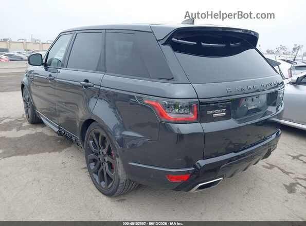 SALWR2RE6KA851607 2019 LAND ROVER RANGE ROVER SPORT Black Trasero izquierdo