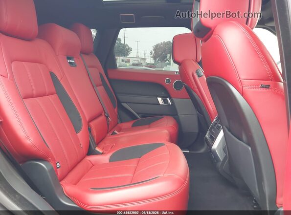 SALWR2RE6KA851607 2019 LAND ROVER RANGE ROVER SPORT Black Vista de la etiqueta del VIN