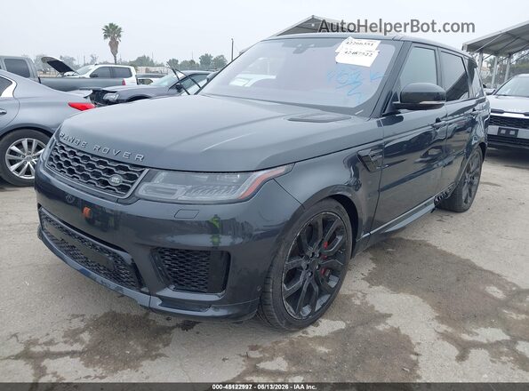 SALWR2RE6KA851607 2019 LAND ROVER RANGE ROVER SPORT Black Vista tres cuartos delantera izquierda
