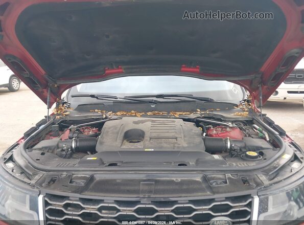 SALWR2RU4KA863830 2019 LAND ROVER RANGE ROVER SPORT Red Widok z tyłu