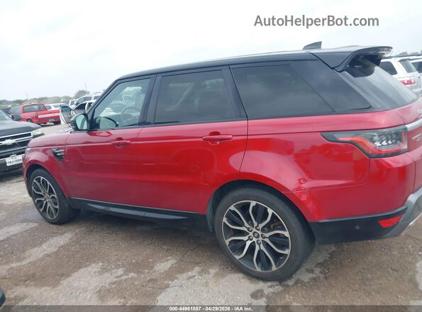 SALWR2RU4KA863830 2019 LAND ROVER RANGE ROVER SPORT Red Widok wnętrza 360 stopni
